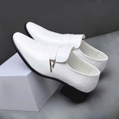 Giày da nam tăng cao 6cm, thiết kế trẻ trung, đế cao su mềm - Giá chỉ 300.000₫