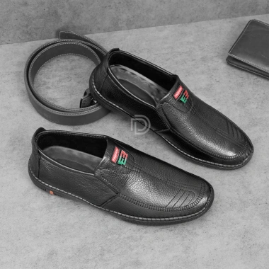 Giày Da Nam Trung Niên Da Bò Đế Cao 4cm Đi Làm, Dự Tiệc, Bảo Hành 1 Năm, Giá 280.800₫ 7