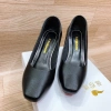 Giày da nữ cao gót vuông 7 phân công sở - êm mềm, đế cao su nhẹ, chỉ 152.000₫ 5