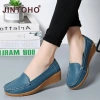 Giày da nữ giá rẻ thời trang da đen Slip On Loafers công sở - chỉ 245.861₫ 4