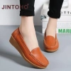 Giày da nữ giá rẻ thời trang da đen Slip On Loafers công sở - chỉ 245.861₫ 6
