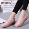 Giày da nữ giá rẻ thời trang da đen Slip On Loafers công sở - chỉ 245.861₫ 7