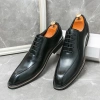 Giày Da Thật Nam Oxfords Brogues Ren Lên - Công Sở Đẹp, Thoáng Mát, 632.016₫