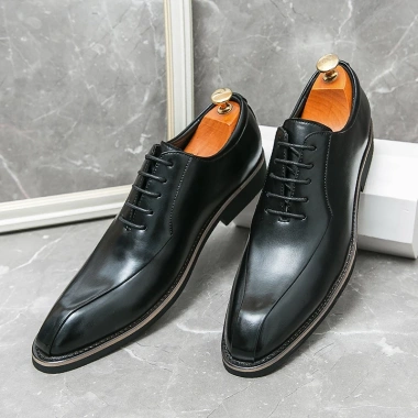 Giày Da Thật Nam Oxfords Brogues Ren Lên - Công Sở Đẹp, Thoáng Mát, 632.016₫