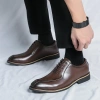Giày Da Thật Nam Oxfords Brogues Ren Lên - Công Sở Đẹp, Thoáng Mát, 632.016₫ 6