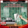 Giấy dán tường 20x20cm 10 tấm chống dầu ẩm nước, lau sạch ngay, giá 122.550 VND