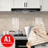 Giấy dán tường 20x20cm 10 tấm chống dầu ẩm nước, lau sạch ngay, giá 122.550 VND 10