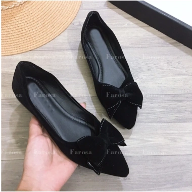 Giày đế bằng búp bê thời trang nữ nơ duyên dáng, êm chân - Giá chỉ 139.000₫
