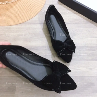 Giày đế bằng búp bê thời trang nữ nơ duyên dáng, êm chân - Giá chỉ 139.000₫
