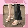 Giày Đế Đúp 9 Phân Anan Shoes - Công Sở Đính Đá, Quai Mika Êm Mềm, Siêu Êm Chân, 225k