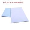 Giấy Decal A3 in laser chất lượng cao, đề can đế vàng và xanh 100 tờ, giá chỉ 170.000đ 2