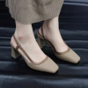 Giày Dép Cao Gót Nữ bít mũi vuông, đế dẻo da mềm, cao 5cm/7cm, 5P-7P, tinh tế, giá ưu đãi 175k