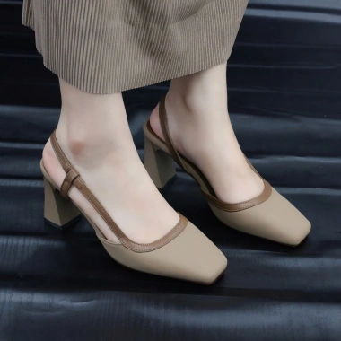 Giày Dép Cao Gót Nữ bít mũi vuông, đế dẻo da mềm, cao 5cm/7cm, 5P-7P, tinh tế, giá ưu đãi 175k