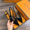 Giày Dép Huyền My cao gót 5P mũi nhọn nhung mịn mềm nhẹ - Hàng cao cấp full hộp 3