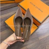 Giày Dép Huyền My cao gót 5P mũi nhọn nhung mịn mềm nhẹ - Hàng cao cấp full hộp 4