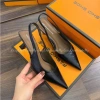 Giày Dép Huyền My Cao Gót 5P Mũi Nhọn - Quai Hậu Da Mềm Bóng Nhẹ, Hàng Cao Cấp, Full Hộp, 245k 7