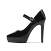 Giày dép nữ cao gót 11P sang chảnh, 2 màu đen & kem nâu, size 37‑39, giá ưu đãi 340.000₫ 5