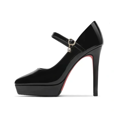 Giày dép nữ cao gót 11P sang chảnh, 2 màu đen & kem nâu, size 37‑39, giá ưu đãi 340.000₫