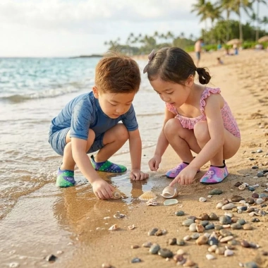 Giày Đi Biển trẻ - Đế cao su chống trượt, bảo vệ chân, thời trang bơi, chỉ 72.000đ 6 Giày Đi Biển trẻ - Đế cao su chống trượt, bảo vệ chân, thời trang bơi, chỉ 72.000đ 6