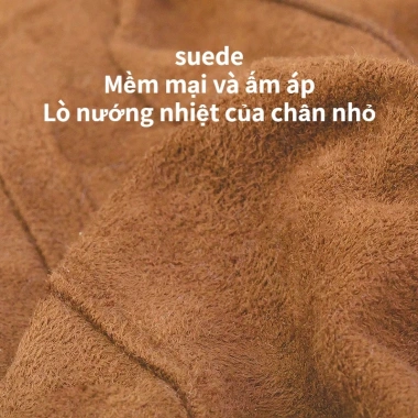 Giày đi tuyết CHEERFUL MARIO cổ cao vừa, nhung dày ấm mùa đông cho bé 5