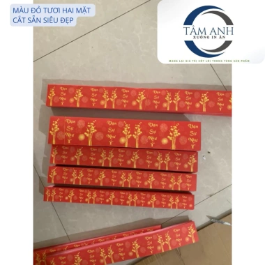 Giấy Đỏ Vạn Sự Như Ý Cắt Sẵn Hai Mặt 1Kg - Bao Đẹp Giá Sỉ Tận Xưởng 84.000 VND 3