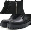 Giày đốc boots khóa dây kéo mũi tròn đế cao chống trơn size 39-43 Giá ưu đãi 1.137.500₫ 6