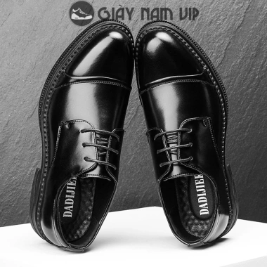 Giày Đốc Nam Hàn Quốc Da Bóng GD20 - Da Bò Thật, Phong Cách Sành Điệu, Giá 250k
