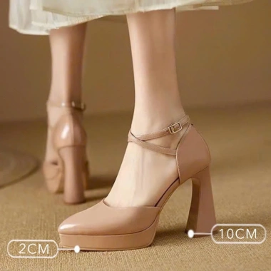Giày Đúp Mũi Cao 10cm Catwalk Gót Cao Đi Tiệc Sự Kiện Mẫu Chuẩn CG10P-070 257.949đ