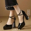 Giày Đúp Mũi Cao 10cm Catwalk Gót Cao Đi Tiệc Sự Kiện Mẫu Chuẩn CG10P-070 257.949đ 4