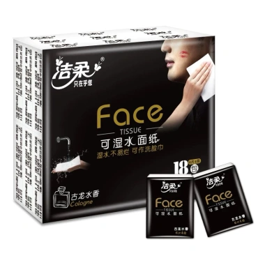 Giấy Face mini bỏ túi cao cấp 18 gói 4 lớp mùi hương nước hoa thấm nhanh mịn da chỉ 41.999 VND