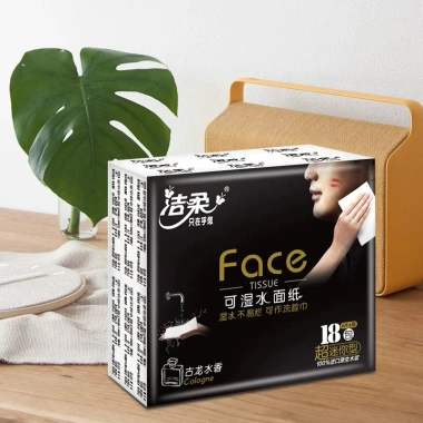 Giấy Face mini bỏ túi cao cấp 18 gói 4 lớp mùi hương nước hoa thấm nhanh mịn da chỉ 41.999 VND