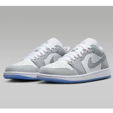 Giày FLEX SHOES Air J1 Low White Wolf Grey chính hãng nam nữ - Giá 2.55 triệu 3