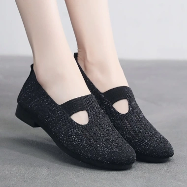 Giày Fly Weave nữ thoáng khí, đế mềm, thời trang - Giá ưu đãi 57.996 VND 4