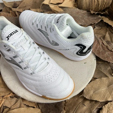 Giày Futsal Nam Joma Maxima Trắng Đế IC Chống Trượt Form To Size 43 Hàng Chính Hãng