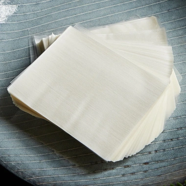 Giấy Gạo Quấn Kẹo Nougat 500 tờ 8x6,5cm - Đóng Zip, Sẵn Hàng, Giá 10.000 VND