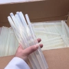 Giấy gấp quạt đỏ nhung 55x80cm Nếp gấp sẵn trang trí đẹp giảm giá 3.000đ 2
