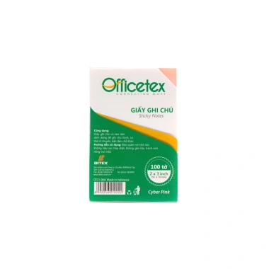 Giấy ghi chú Officetex 3x2 dạ quang đa màu – Chỉ 9.900₫, giảm 2.000₫ Giấy ghi chú Officetex 3x2 dạ quang đa màu – Chỉ 9.900₫, giảm 2.000₫