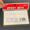 Giấy ghi chú vàng 3x5 - Ghi chú nhanh, dày dặn, giá chỉ 12.000 dong giảm từ 15.000, phù hợp văn phòng học tập 3