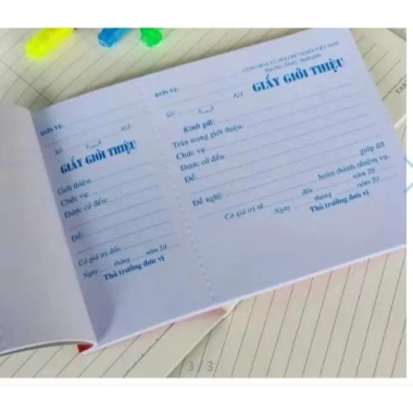 Giấy giới thiệu chất lượng cao, in nhanh, giảm 22% chỉ 10.000đ