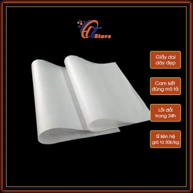 Giấy gói hàng Pelure Kraft 1kg - Giảm còn 50.400đ, hút ẩm, bảo vệ quần áo, lót hộp