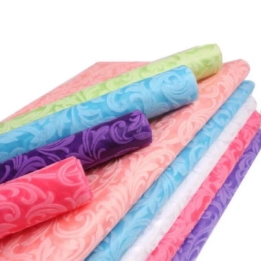 Giấy gói hoa tập 20 tờ mếch hoa văn - Trang trí decor đẹp, giá chỉ 24.000₫ 4