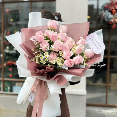 Giấy Gói Hoa Vân Long Trơn - Giấy Mếch Lụa Hàn Quốc 70k Giảm Giá Đặc Biệt 6