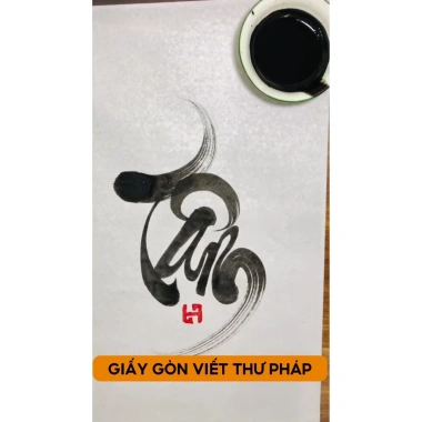 Giấy Gòn Thư Pháp Giá Rẻ Nhiều Kích Cỡ, Chỉ 48.000 - Dễ Viết, Dụng Phẩm Thư Pháp 2