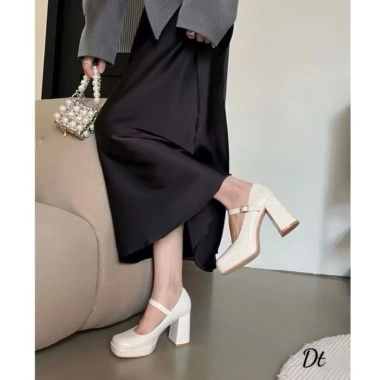 Giày gót trụ & vuông 9cm da bóng size 34, ship hỏa tốc - giảm giá 520k (mã 3.359-12) 7