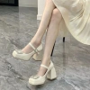 Giày GXC90 cao gót 6,10cm tươi sáng, tinh tế, thời trang nữ chỉ 155.000₫ 5