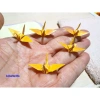 Giấy Hạc Thủ Công 50 Tờ Màu Vàng Ánh Kim Gấp Hoa Sen Trang Trí - Giá 25.000₫ 2