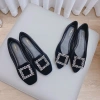 Giày hài bệt búp bê cao cấp mặt hoa đá vuông, cực êm chân - Giá 129k giảm mạnh 6