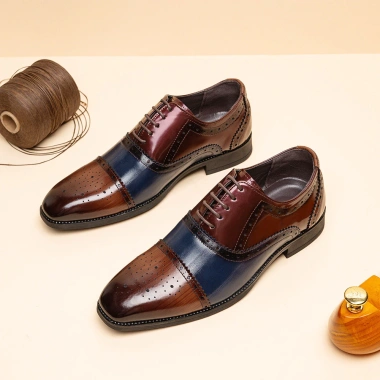 Giày Handmade Da Mềm Nam Cưới và Công Sở - Thanh Lịch, Trang Trọng, Giá 412.452 VND