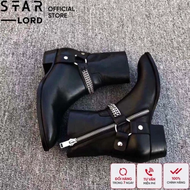Giày Harness Boot SL1.120 khóa kéo đế cao su đặc StarLord - Giá 1.946.750 VND, giảm 20% Giày Harness Boot SL1.120 khóa kéo đế cao su đặc StarLord - Giá 1.946.750 VND, giảm 20%