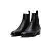Giày High Heel Chelsea Boot Cao Cổ Da Bò Trơn TEFOSS HN603 Đế Gỗ 5cm Size 38-44 2
